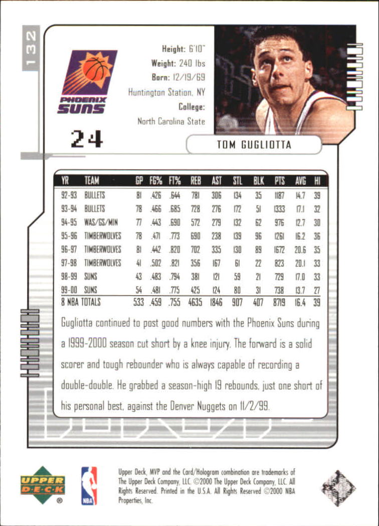 2000-01 Upper Deck MVP Basketball Silver Script Parallel Singles - You Choose - Bild 228 von 351