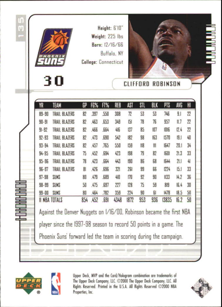 2000-01 Upper Deck MVP Basketball Silver Script Parallel Singles - You Choose - Bild 234 von 351