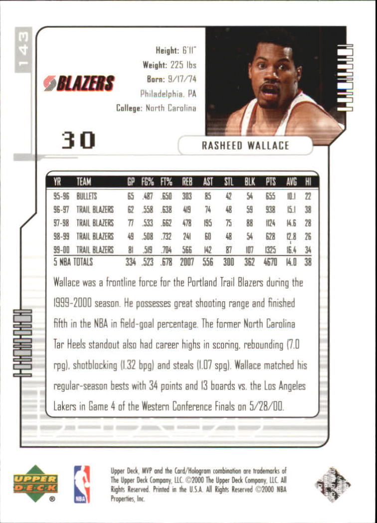 2000-01 Upper Deck MVP Basketball Silver Script Parallel Singles - You Choose - Bild 246 von 351