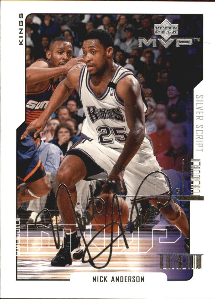 2000-01 Upper Deck MVP Basketball Silver Script Parallel Singles - You Choose - Bild 257 von 351
