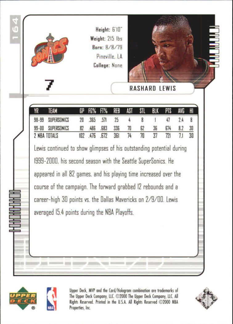 2000-01 Upper Deck MVP Basketball Silver Script Parallel Singles - You Choose - Bild 280 von 351