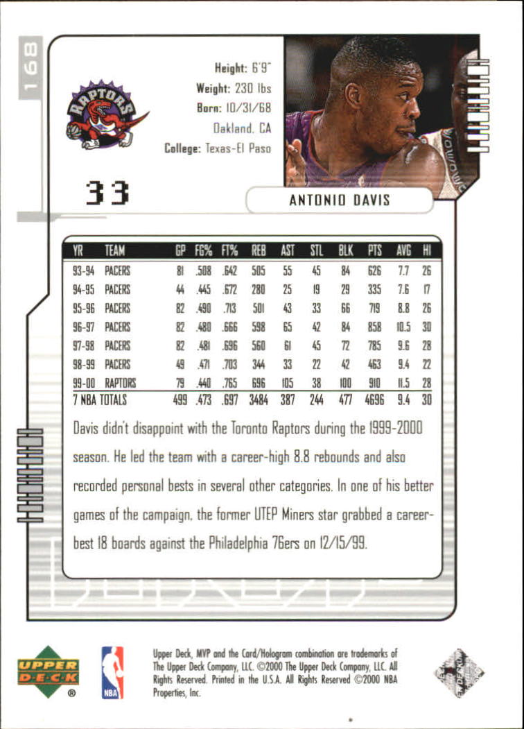 2000-01 Upper Deck MVP Basketball Silver Script Parallel Singles - You Choose - Bild 286 von 351