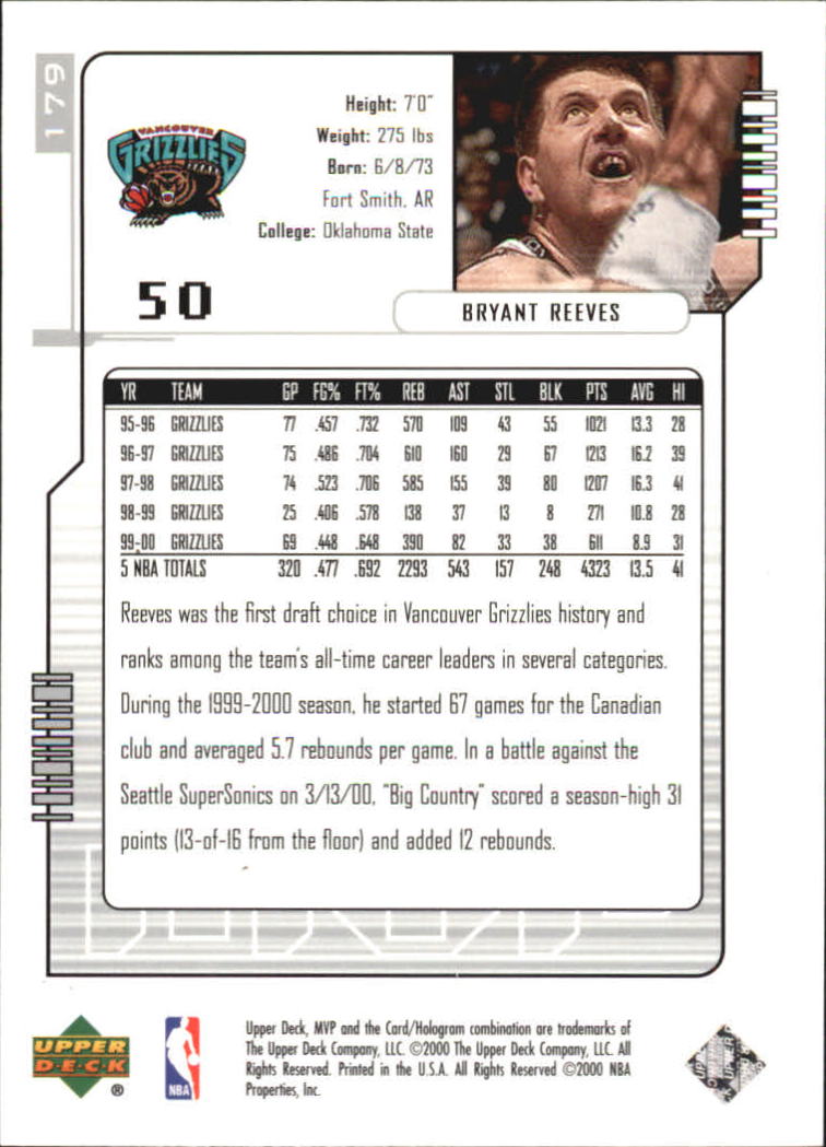 2000-01 Upper Deck MVP Basketball Silver Script Parallel Singles - You Choose - Bild 298 von 351