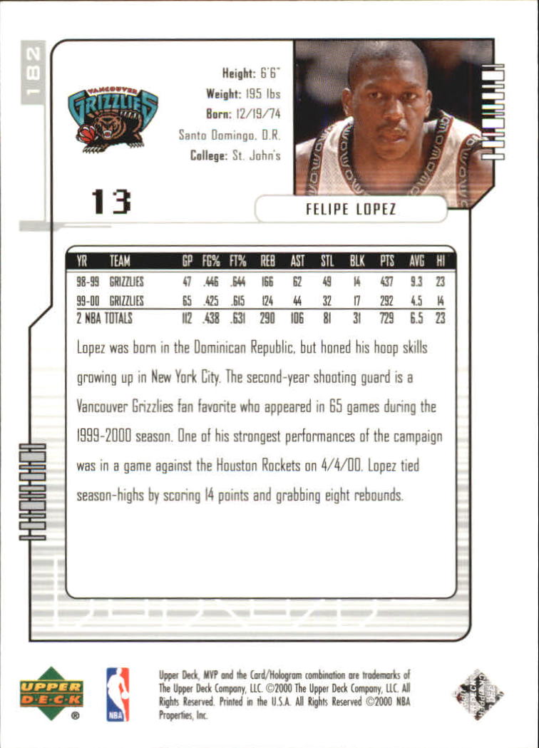 2000-01 Upper Deck MVP Basketball Silver Script Parallel Singles - You Choose - Bild 302 von 351