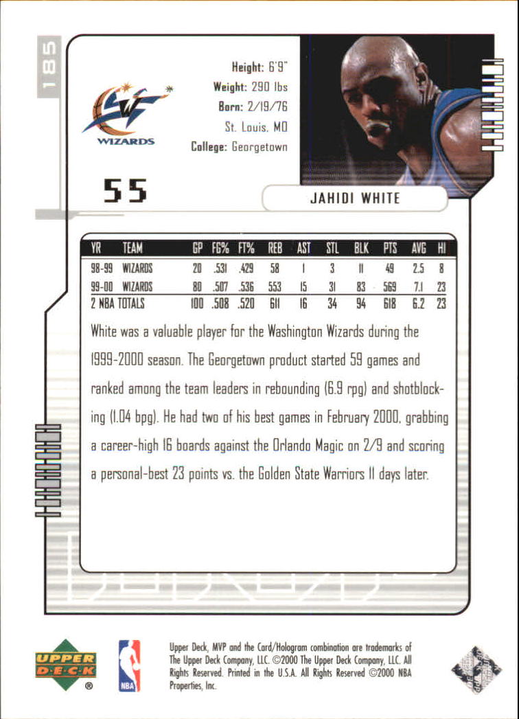 2000-01 Upper Deck MVP Basketball Silver Script Parallel Singles - You Choose - Bild 306 von 351