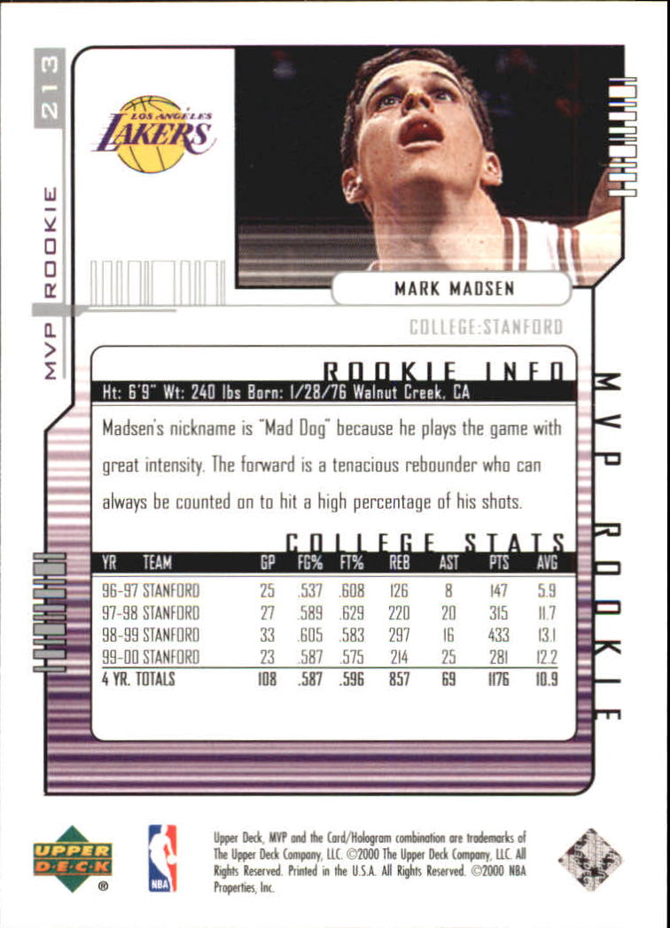 2000-01 Upper Deck MVP Basketball Silver Script Parallel Singles - You Choose - Bild 342 von 351