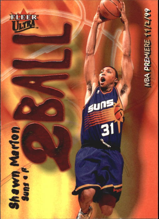 2000-01 Ultra Two Ball #TB11 Shawn Marion