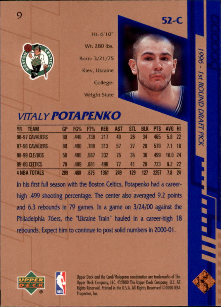 A7344- 2000-01 Upper Deck BK Karten 1-250 + Rookies -du Pick- 15 + Gratis US - Bild 19 von 338