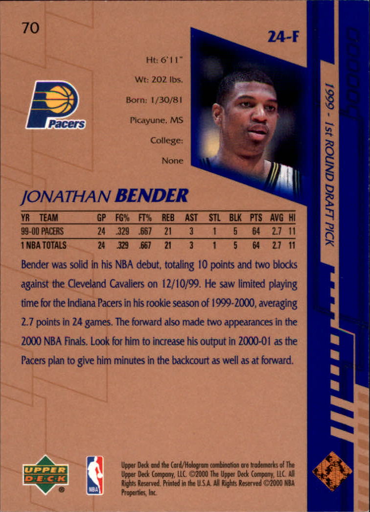 A7344- 2000-01 Upper Deck BK Karten 1-250 + Rookies -du Pick- 15 + Gratis US - Bild 124 von 338