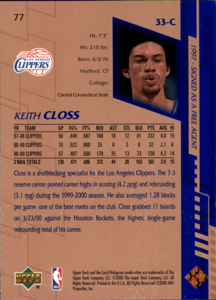 A7344- 2000-01 Upper Deck BK Karten 1-250 + Rookies -du Pick- 15 + Gratis US - Bild 138 von 338