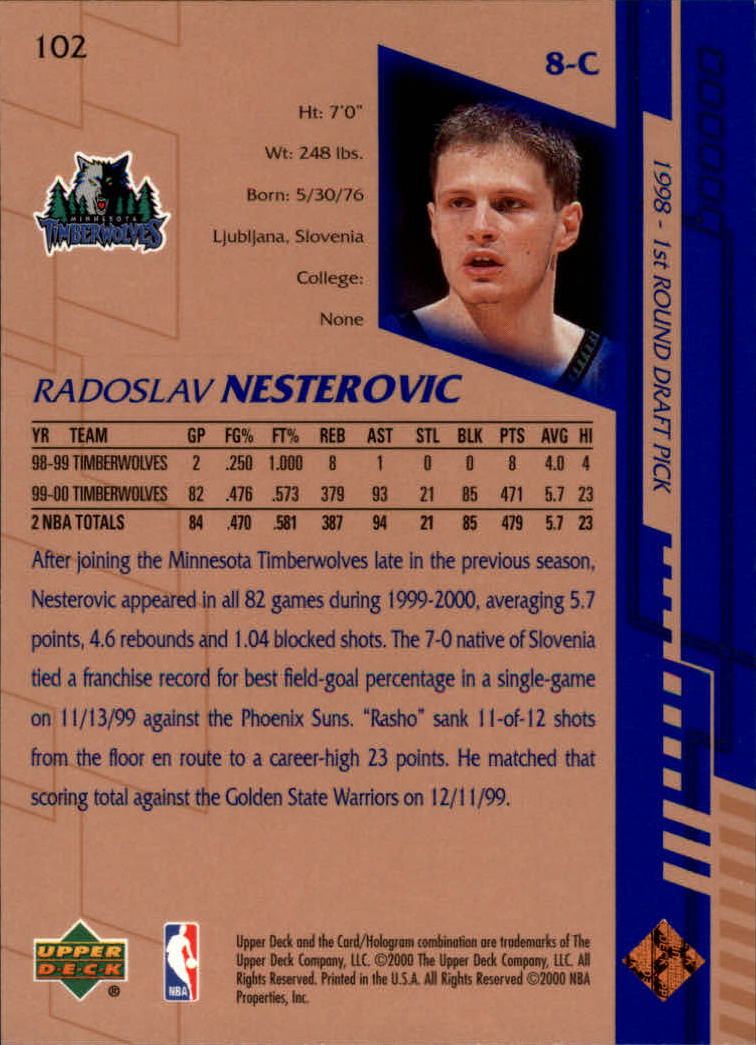 A7344- 2000-01 Upper Deck BK Karten 1-250 + Rookies -du Pick- 15 + Gratis US - Bild 166 von 338