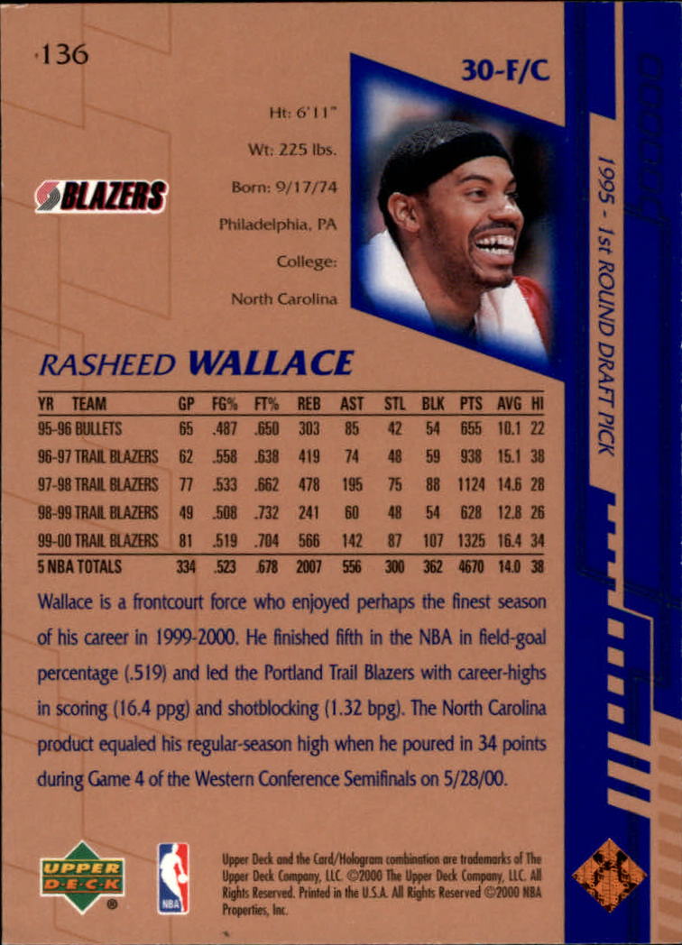 A7344- 2000-01 Upper Deck BK Karten 1-250 + Rookies -du Pick- 15 + Gratis US - Bild 216 von 338