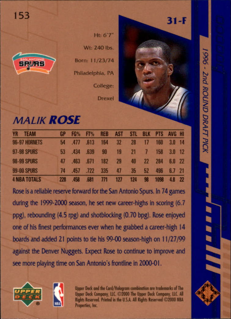 A7344- 2000-01 Upper Deck BK Karten 1-250 + Rookies -du Pick- 15 + Gratis US - Bild 246 von 338
