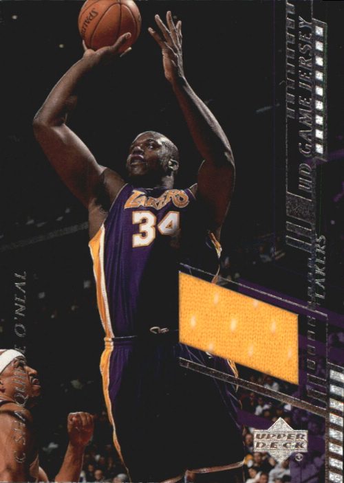 2000-01 Upper Deck Game Jerseys 1 #SOC Shaquille O'Neal