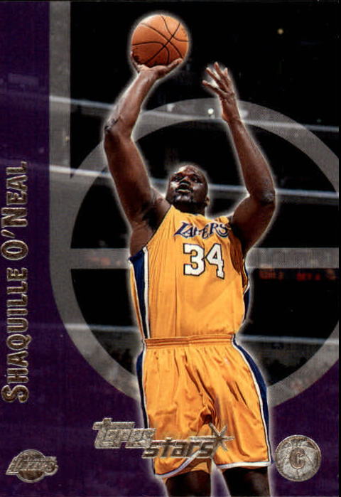 2000-01 Topps Stars #40 Shaquille O'Neal
