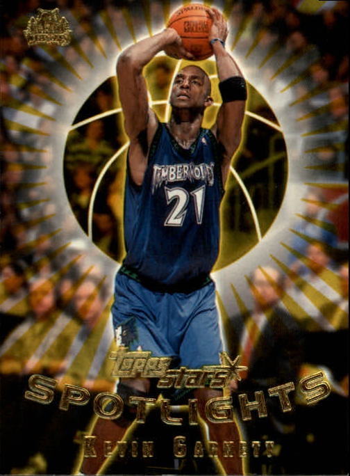2000-01 Topps Stars #131 Kevin Garnett SPOT