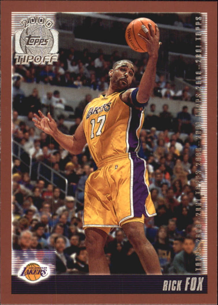 FOX ショートスリーブ　タッパー　ラッシュガード 2000-01 Topps #13 Rick Fox on Fanatics Collect