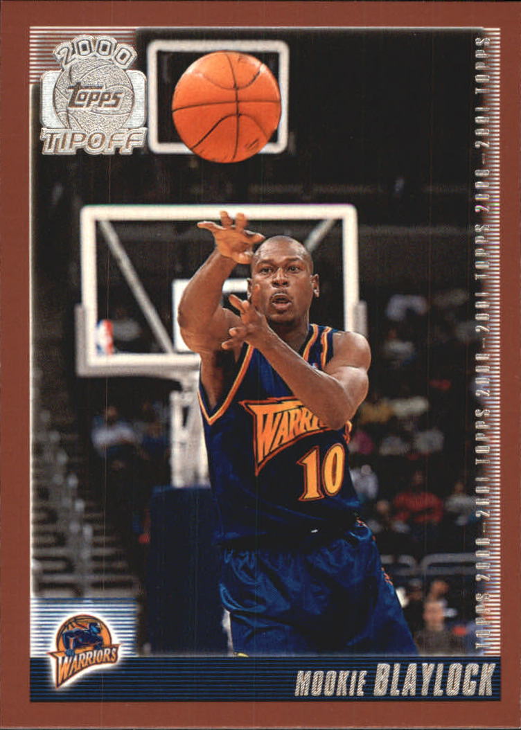 1990-91 NBA Hoops #193 MOOKIE BLAYLOCK RC New Jersey Nets Rookie