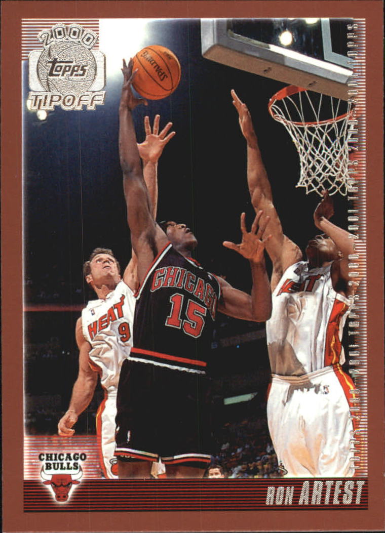 2000-01 Topps Tip-Off #121 Ron Artest