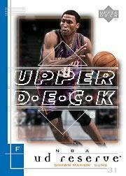 2000-01 UD Reserve #66 Shawn Marion