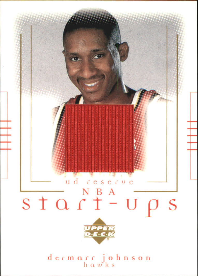 2000-01 UD Reserve NBA Start-Ups #DJ DerMarr Johnson