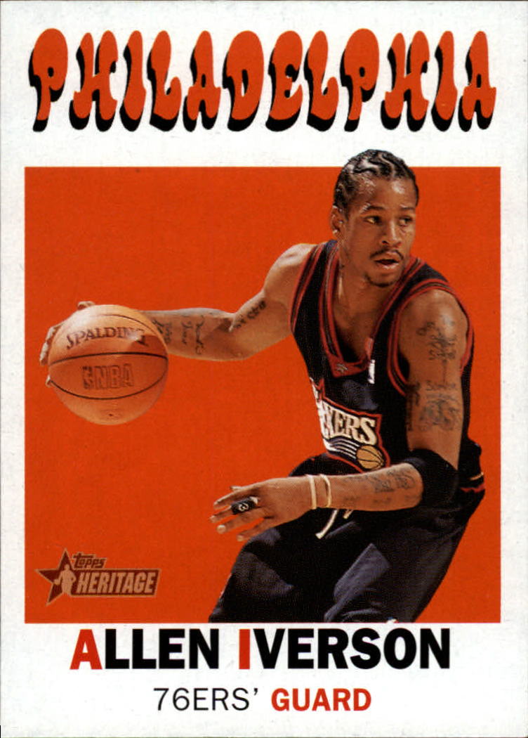 2000-01 Topps Heritage #2 Allen Iverson