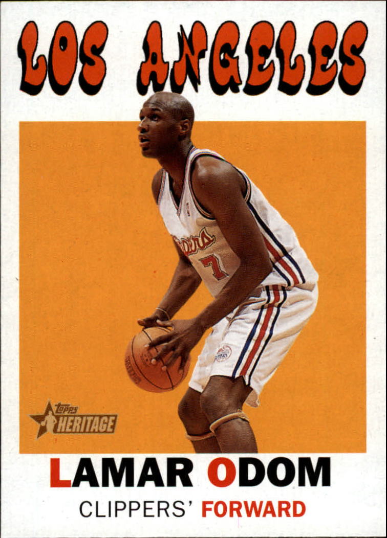2000-01 Topps Heritage #16 Lamar Odom