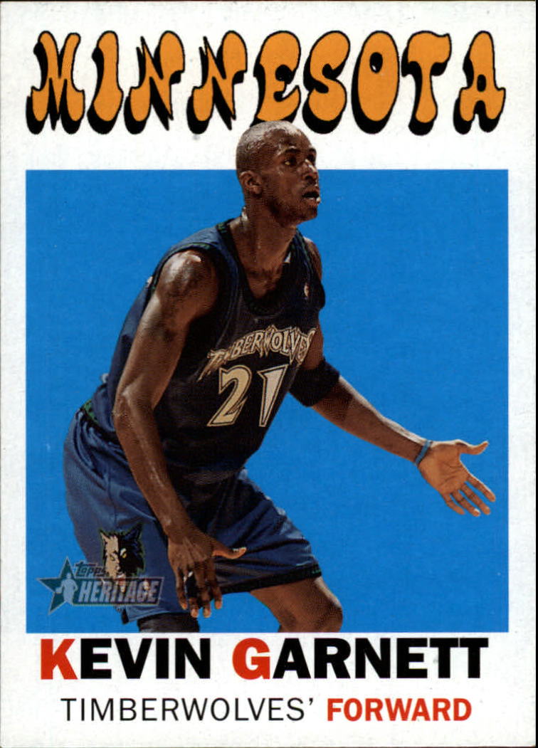 2000-01 Topps Heritage #17 Kevin Garnett