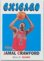 2000-01 Topps Heritage #32 Jamal Crawford RC