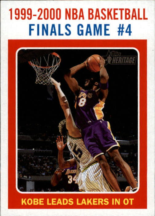 2000-01 Topps Heritage #135 Kobe Bryant CHAMP