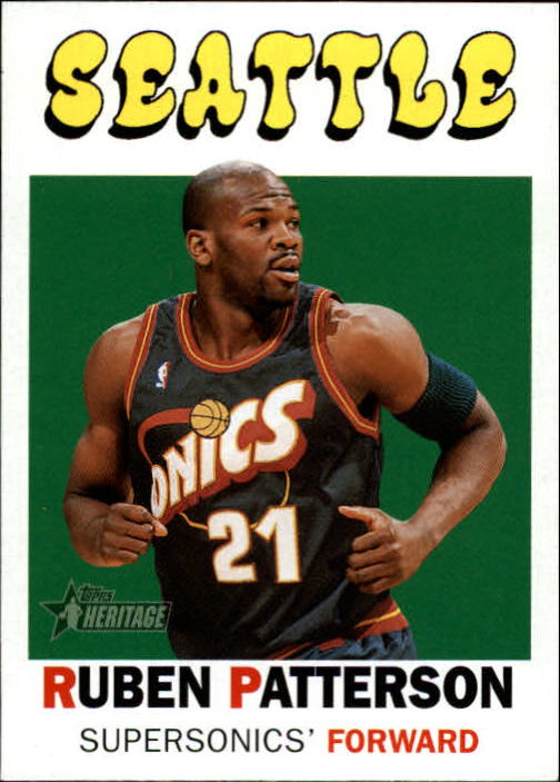 2000-01 Topps Heritage #183 Ruben Patterson