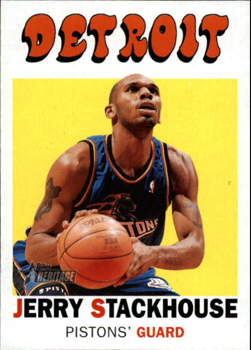 2000-01 Topps Heritage #231 Jerry Stackhouse