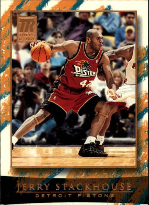 2000-01 Topps Reserve #85 Jerry Stackhouse