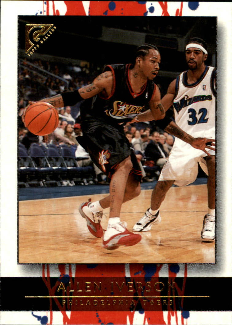 2000-01 Topps Gallery #1 Allen Iverson - NM-MT