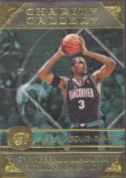 2000-01 Topps Gallery Charity Gallery #CG8 Shareef Abdur-Rahim