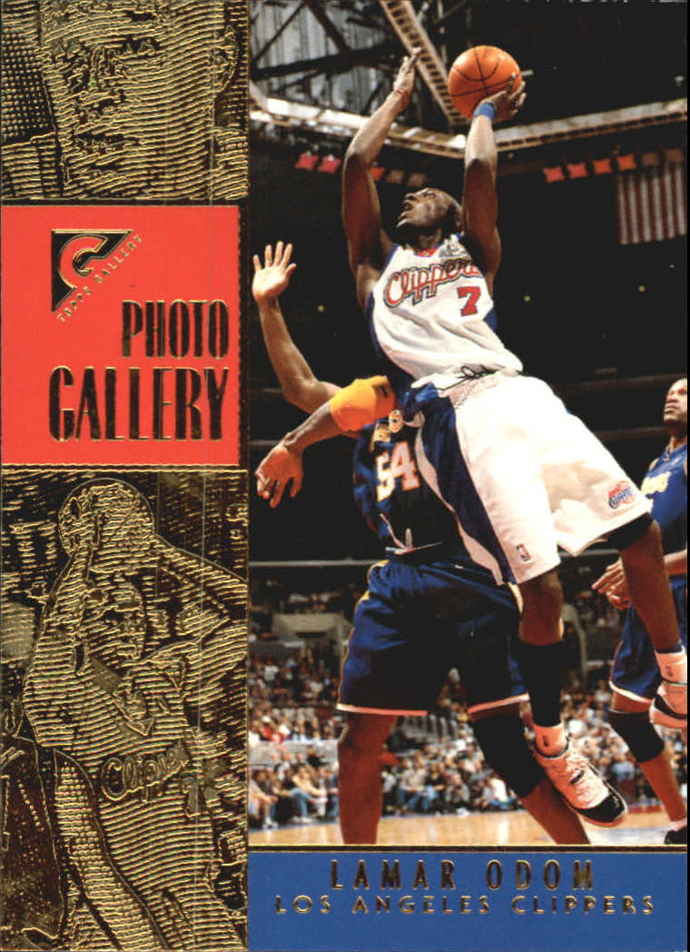 2000-01 Topps Gallery Photo Gallery #PG5 Lamar Odom