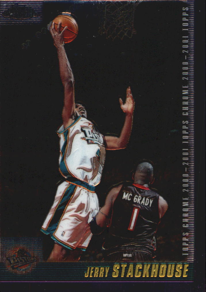 2000-01 Topps Chrome #10 Jerry Stackhouse