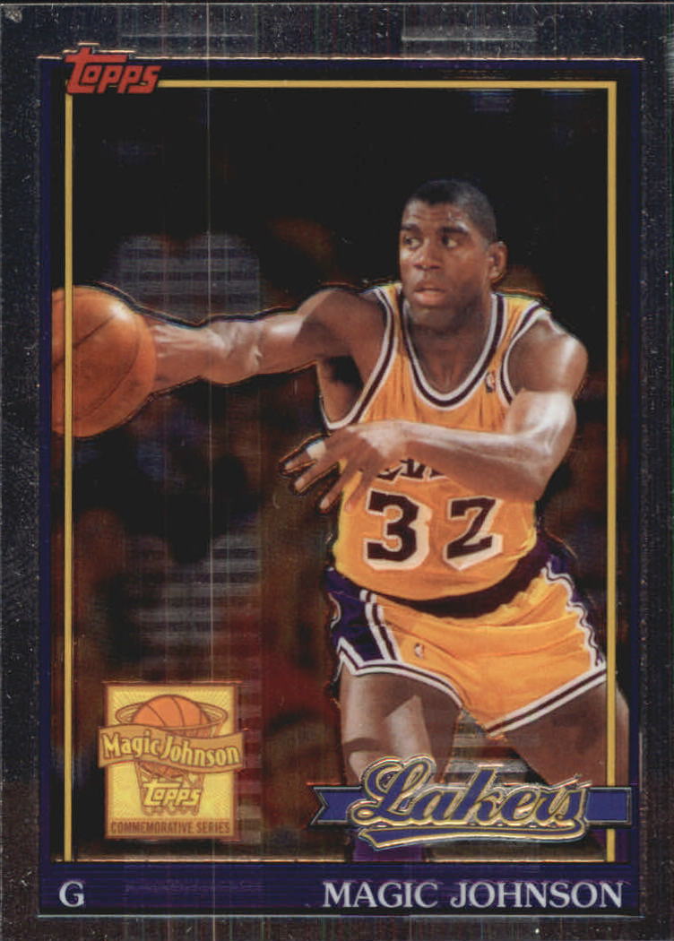 2000-01 Topps Chrome Cards That Never Were #MJ9 Magic Johnson