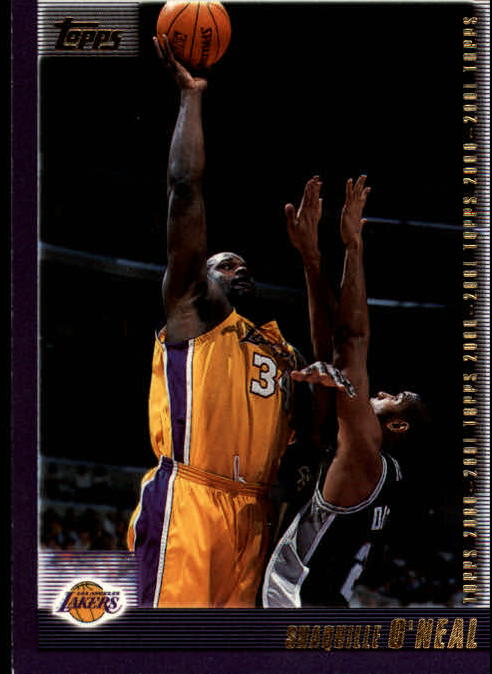 2000-01 Topps #10 Shaquille O'Neal