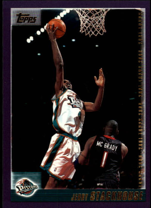 2000-01 Topps #12 Jerry Stackhouse