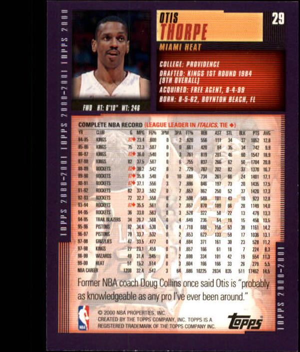 A1841- 2000-01 Topps Bk Card #s 1-295 +Inserts -You Pick- 15+ FREE US SHIP - Picture 55 of 449