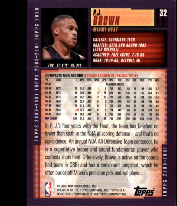 A1841- 2000-01 Topps Bk Card #s 1-295 +Inserts -You Pick- 15+ FREE US SHIP - Picture 61 of 449