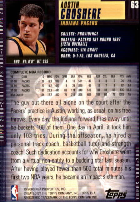 A1841- 2000-01 Topps Bk Card #s 1-295 +Inserts -You Pick- 15+ FREE US SHIP - Picture 115 of 449