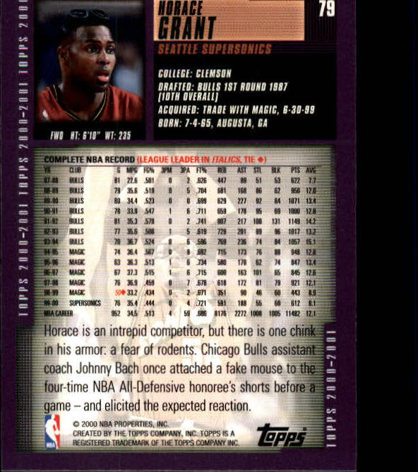 A1841- 2000-01 Topps Bk Card #s 1-295 +Inserts -You Pick- 15+ FREE US SHIP - Picture 145 of 449