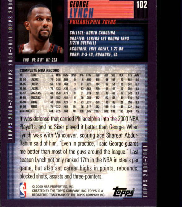 A1841- 2000-01 Topps Bk Card #s 1-295 +Inserts -You Pick- 15+ FREE US SHIP - Picture 189 of 449