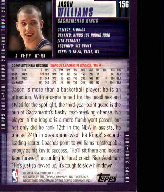 A1841- 2000-01 Topps Bk Card #s 1-295 +Inserts -You Pick- 15+ FREE US SHIP - Picture 237 of 449