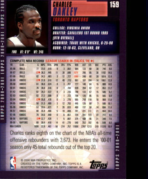A1841- 2000-01 Topps Bk Card #s 1-295 +Inserts -You Pick- 15+ FREE US SHIP - Picture 241 of 449