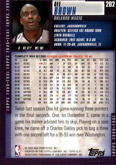 A1841- 2000-01 Topps Bk Card #s 1-295 +Inserts -You Pick- 15+ FREE US SHIP - Picture 319 of 449