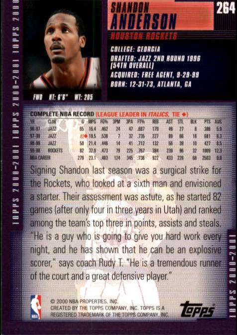 A1841- 2000-01 Topps Bk Card #s 1-295 +Inserts -You Pick- 15+ FREE US SHIP - Picture 437 of 449
