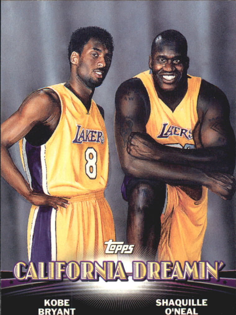 2000-01 Topps Combos 1 #TC1 Shaquille O'Neal/Kobe Bryant